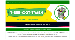 Desktop Screenshot of gottrash.com